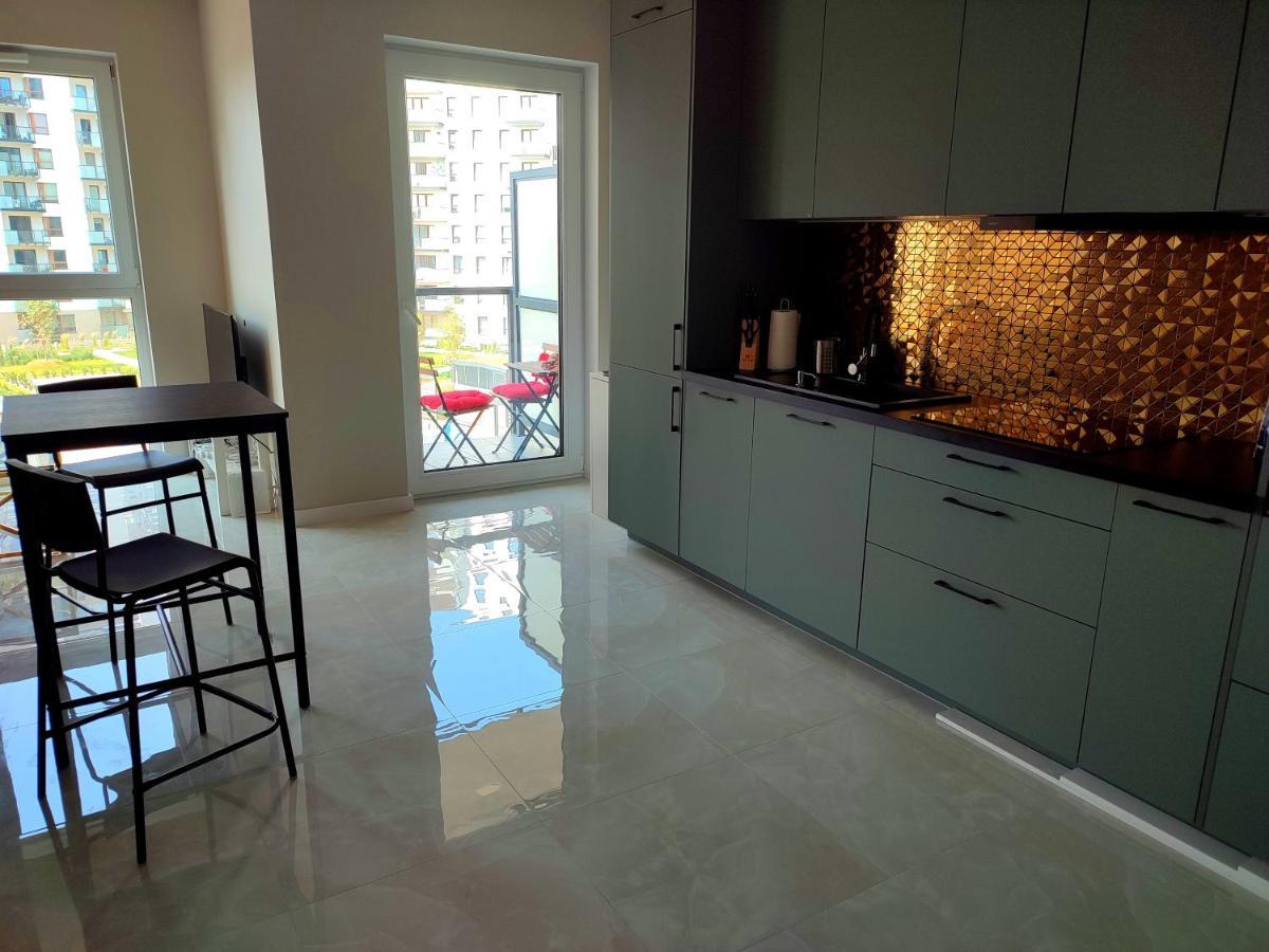 Apartament Blisko Morza Izabella & Lilianna Gdansk Nowa Letnica Exteriör bild